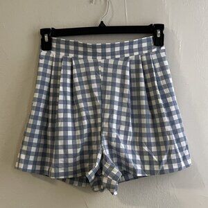 Wayre Flow Short in Ocean Plaid